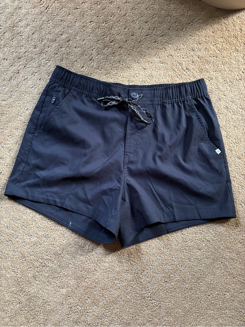 Marika black athletic shorts